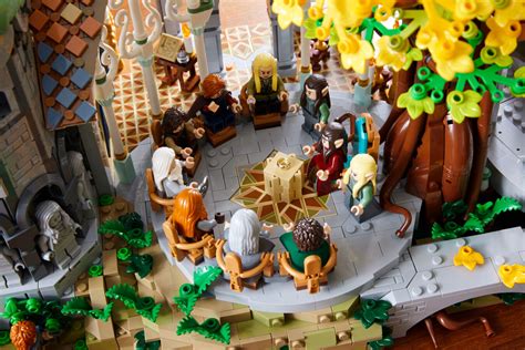 Lego S Lord Of The Rings Rivendell Set Brings Pieces And One