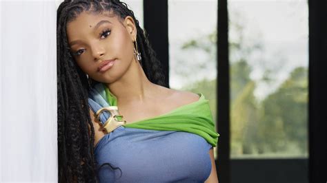 Maybe Davie💔 On Twitter Rt Filmupdates Halle Bailey Photographed By Keith Major For Ebony