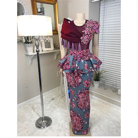 40 Latest Peplum Ankara Skirt And Blouse Styles To Rock This Year Dezango