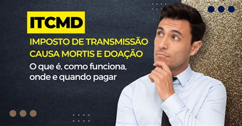 Itcmd O Que Como Funciona Onde E Quando Pagar