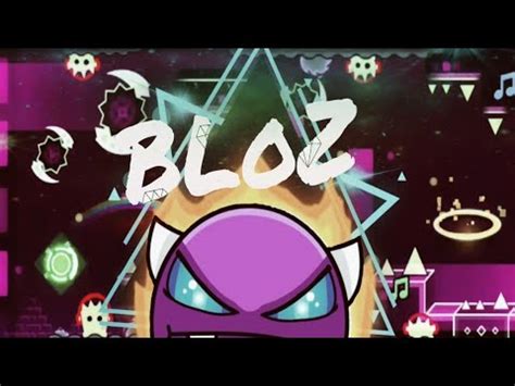 Bloz By Dhaner Demon Geometry Dash Youtube