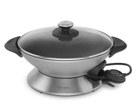 Breville Stainless Steel Electric Wok