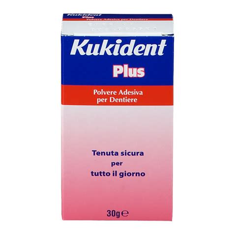 Kukident Plus Polvere Adesiva Per Protesi Dentali G Redcare