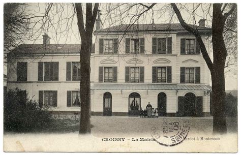 Croissy Sur Seine Croissy La Mairie Carte Postale Ancienne Et Vue