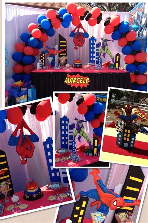 68 best images about Spider-man birthday party on Pinterest | Superman, Spider webs and Batman