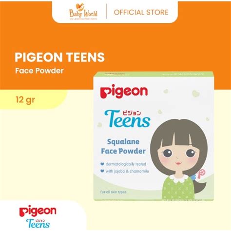 Jual Pigeon Teens Squalane Face Powder Gr Bedak Tabur Shopee