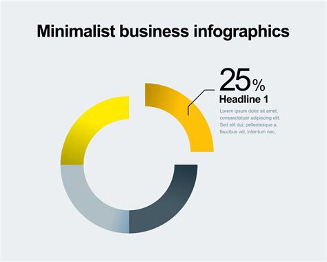 minimalist business infographics  vector art  vecteezy