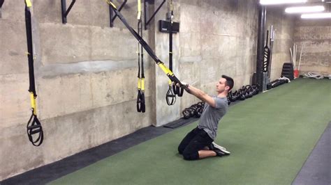 Trx Kneeling Quad Stretch Youtube