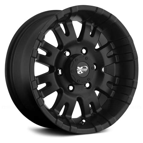 Pro Comp Raven Satin Black Powerhouse Wheels Tires