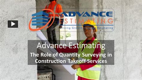 Ppt The Role Of Quantity Surveying In Construction Takeoff Services