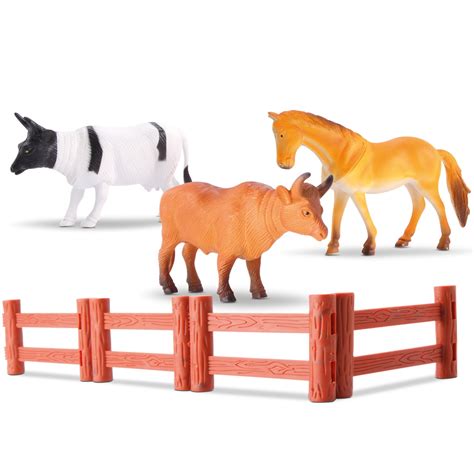 Brinquedo Animais De Fazenda Bee Farm Collection Bee Toys Shopee Brasil