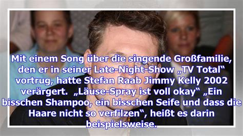 Jimmy Kelly Harte Worte An Stefan Raab Ich Verzeihe Dir Nicht YouTube