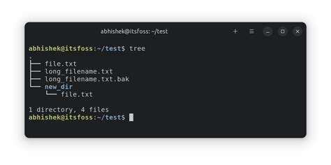 Tree Command Examples In Linux