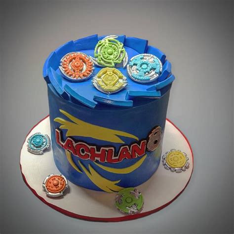 Beyblade Cake Decorated Cake By The Custom Piece Of Cakesdecor