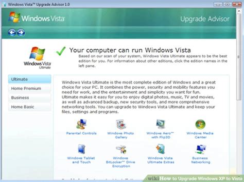 Ways To Upgrade Windows Xp To Vista Wikihow