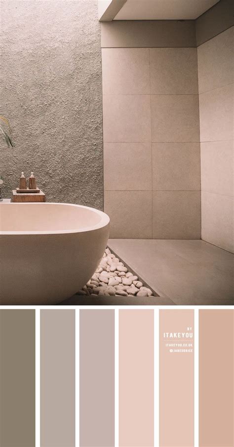 Earth Tone Color Combos For Minimalist Bathroom Bathroom Color