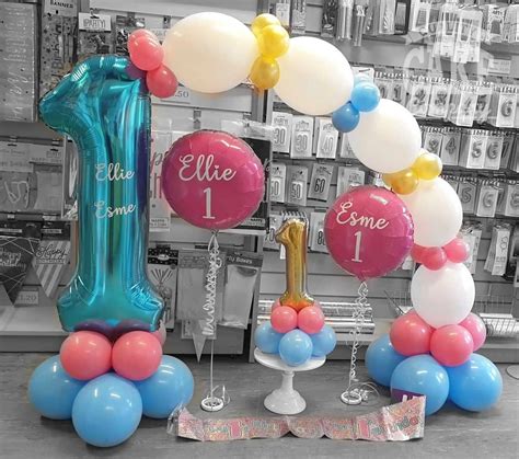 1st Birthday Balloons & Decorations - Quality Cake Company Tamworth