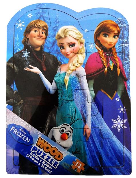 Amazon Disney Frozen Wood Puzzle Only 6 75 Reg 14 99 Couponing 101