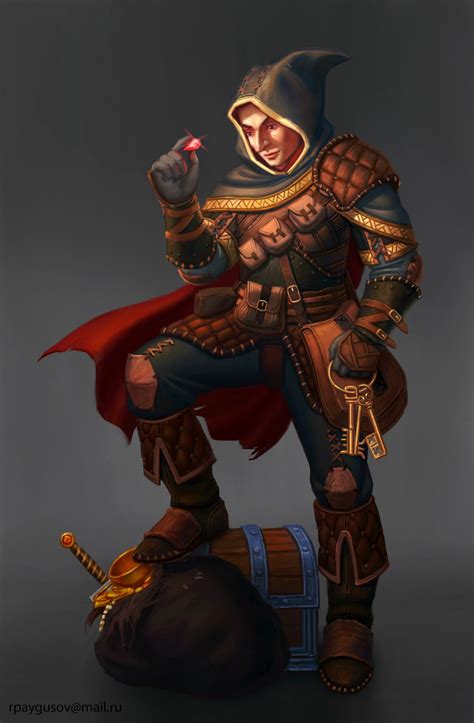 We Are Rogue “thief By Roman Paygusov ” Rpg Character Character