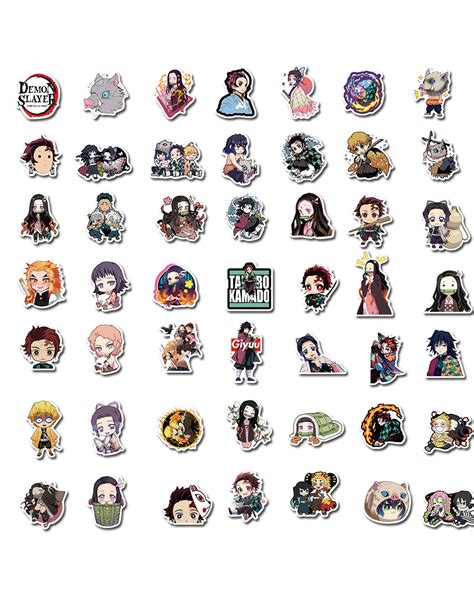 Kimetsu No Yaiba Stickers Anime Printables Anime Stickers Anime Chibi