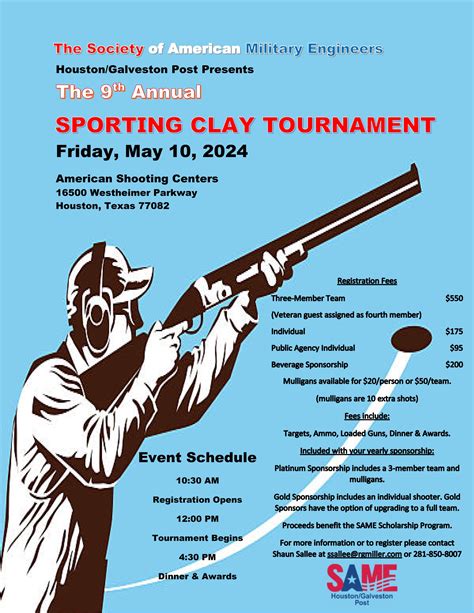 9th Annual Sporting Clay Tournament Same