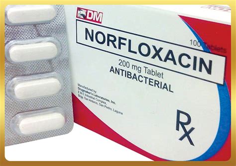 Thuốc Kháng Sinh Norfloxacin Nhà Thuốc Hcm