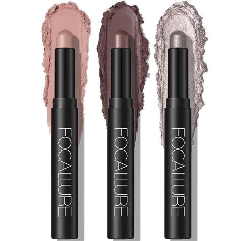 Amazon Focallure Pcs Cream Eyeshadow Stick Shimmer Eyeshadow