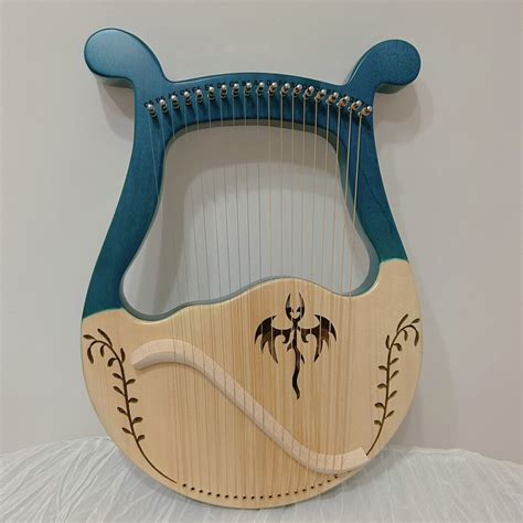 Harp Instrument, 19-string Harp, Natural Log Harp, Lira Instrument ...