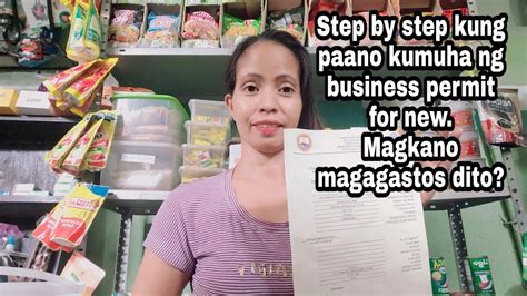 STEP BY STEP KUNG PAANO KUMUHA NG BUSINESS PERMIT FOR NEW MAGKANO