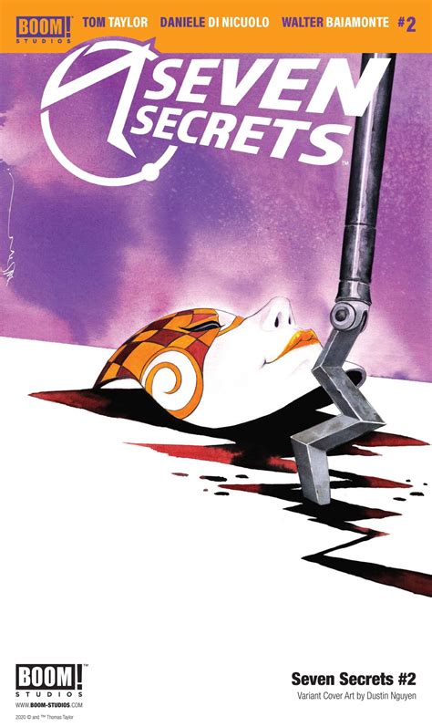 Dustin Nguyen covers Seven Secrets #2 from BOOM! Studios – Major Spoilers