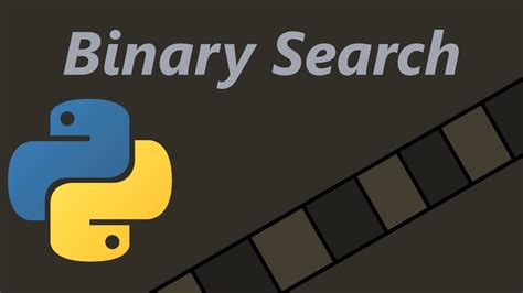 Binary Search Algorithm Explained With Python Implementation Youtube