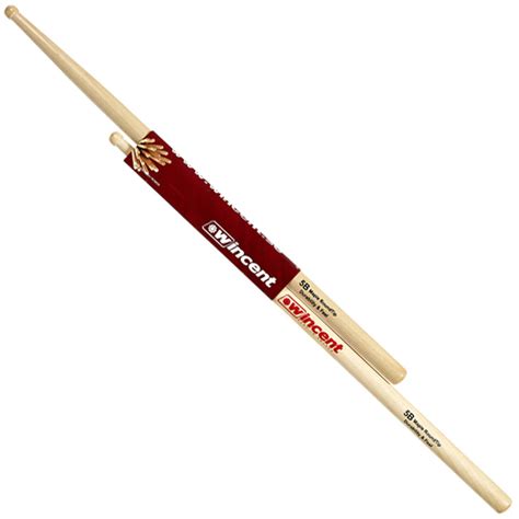 Wincent Maple B Round Tip Drumsticks At Gear Music