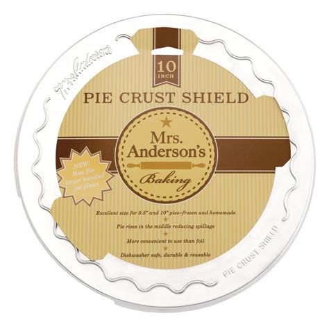 Mrs Andersons Baking Pie Crust Protector Shield Fits Inch And