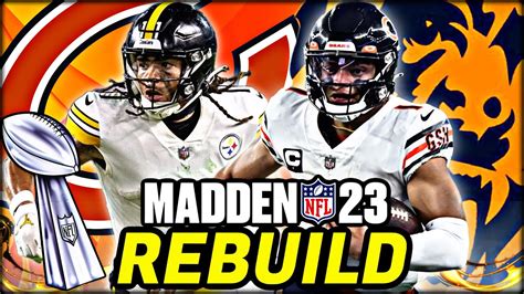 Chicago Bears Rebuild Madden 23 Franchise Youtube