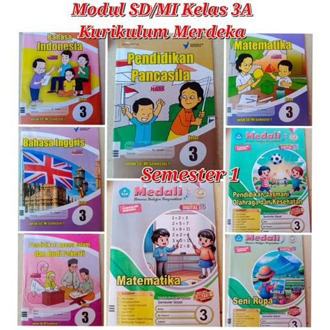 Jual Modul Sd Mi Kelas Kurikulum Merdeka Terbaru Semester Lks Sd