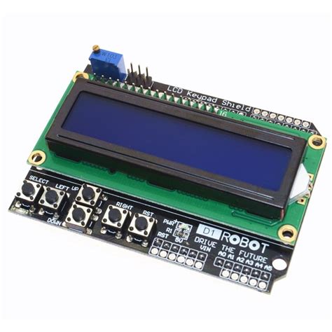 Keypad Shield With Lcd Lcd Display Monitor V Character