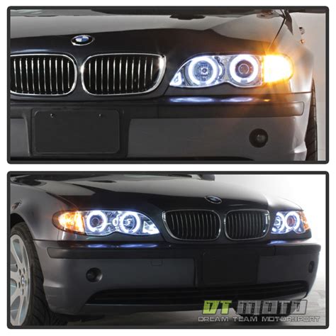 Bmw E Dr Sedan Halo Projector Headlights W