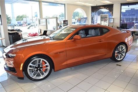 2022 Chevrolet Camaro Ss 0 Miles Vivid Orange Metallic 2d Coupe 62l V8