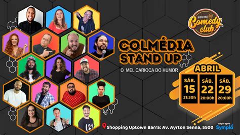 Stand Up ColmÉdia Stand Up No Rio Retro Comedy Club Agenda Cultural