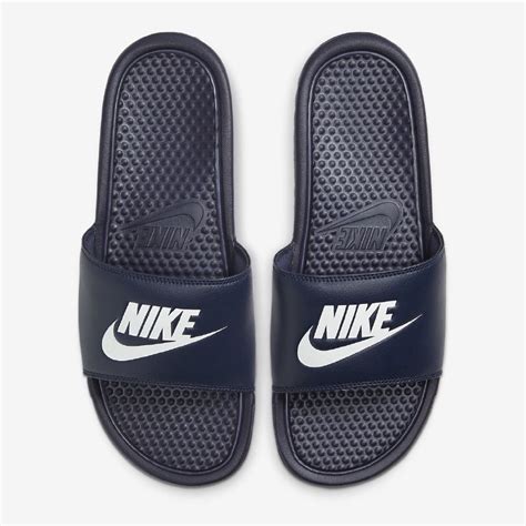 Men S Nike Benassi Jdi Classic Slides Midnight Navy 343880 403 Trilogy Merch Ph