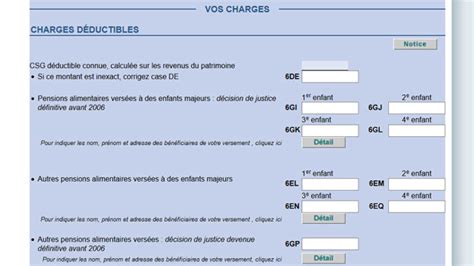 Déclaration 2023 2024 pension alimentaire et impôt comment déclarer