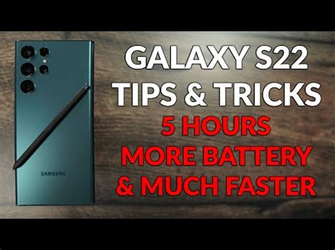 Samsung Galaxy S Tips Tricks Longer Battery Life Much Faster