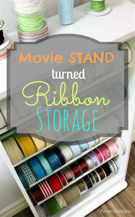 Diy Ribbon Holder Tutorial A Simple Ribbon Rack