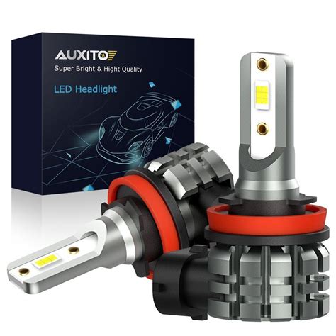 Auxito H H H Lm Led Globes Hid Bulbs Lighting K Canbus