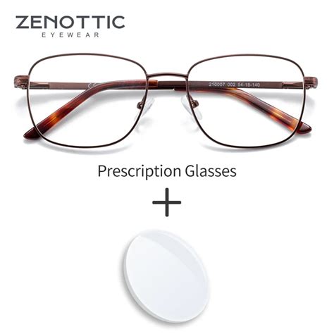 ZENOTTIC gafas progresivas graduadas de aleación para hombres y mujeres