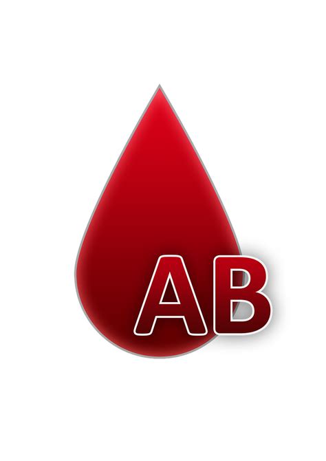 Download Blood Group, Ab, A Drop Of Blood. Royalty-Free Stock ...