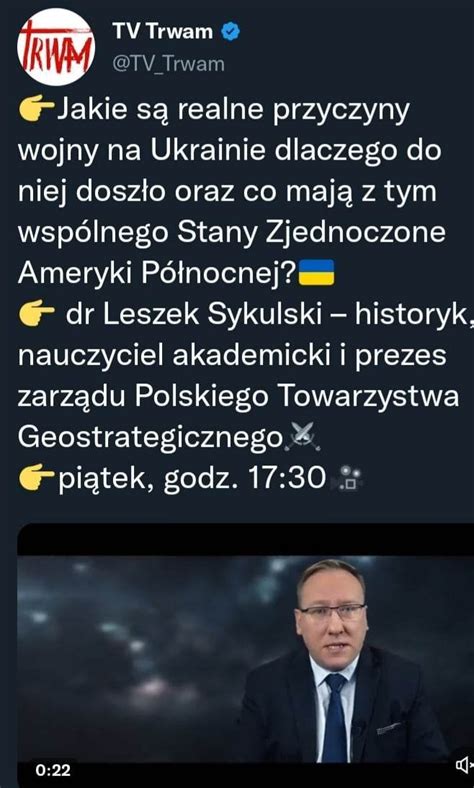 Jarosław Wolski on Twitter x2