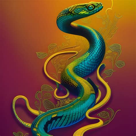 Gorgeous Snake Ai Generated Artwork Nightcafe Creator