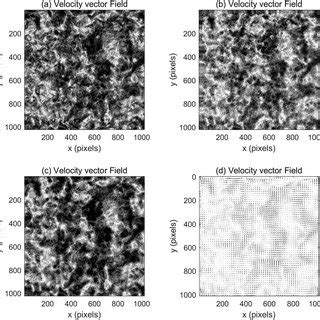 The Differences Of Velocity Magnitude Fields Between The DNS Results