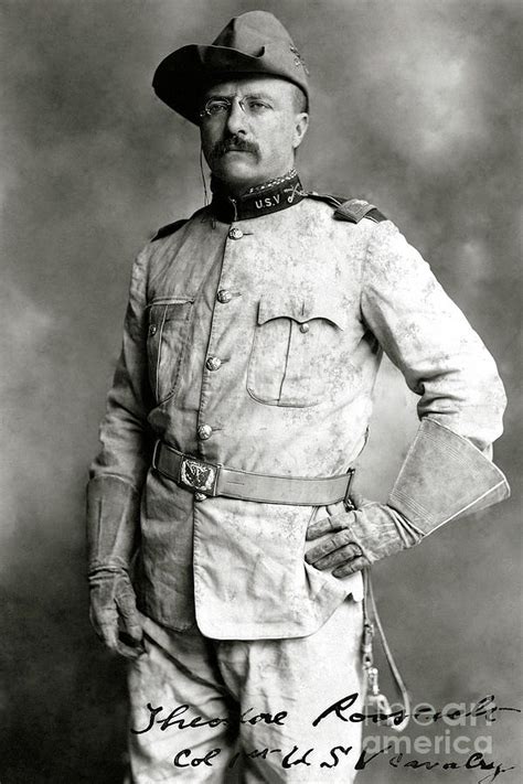 Theodore Roosevelt, Colonel, Rough Riders Photograph by Thomas Pollart ...